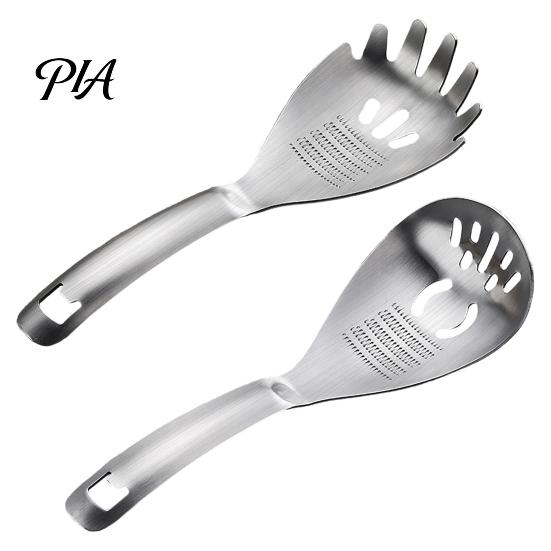 Compact Garlic Ginger Mincer Stainless Steel Slotted Spoon with Bottle Opener & Grater, Fine Tooth Dishwasher Safe Kitchen Tool Manual Grinder