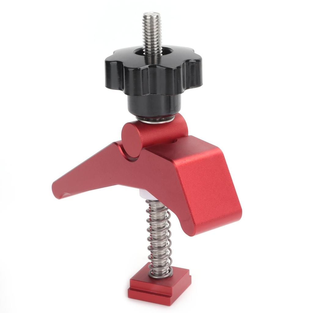 Hold Down Clamp Set Aluminum Alloy Woodworking TTrack TSlot Fixtures Clip Accessory