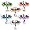 Vintage Dragon Men Women Brooch Flying Leg And Animal Pin Jewelry