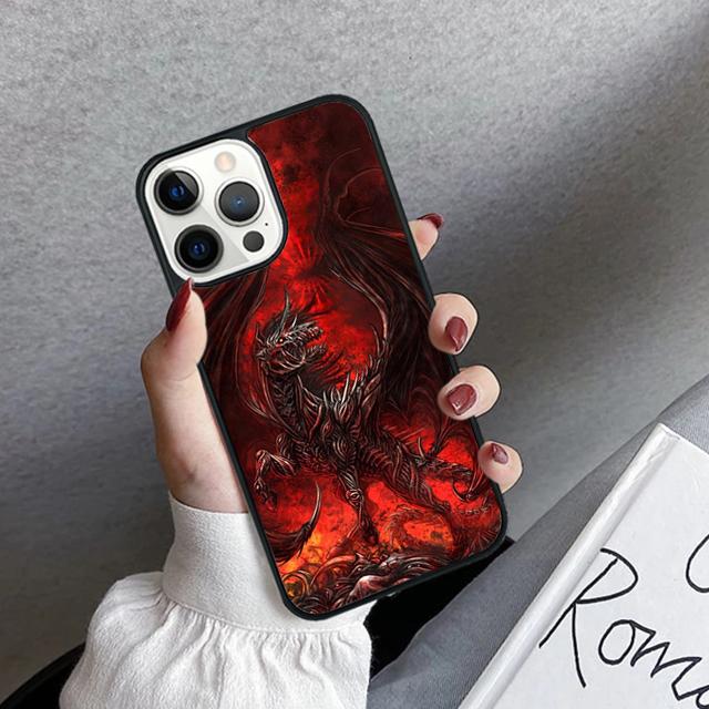 Легендарный чехол-накладка с драконом для iPhone 17 Air 16 15 14 plus 12 13 pro max coque Shell Fundas
