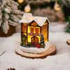 LED Christmas Light House Miniature House Xmas House Miniature  for Christmas Party