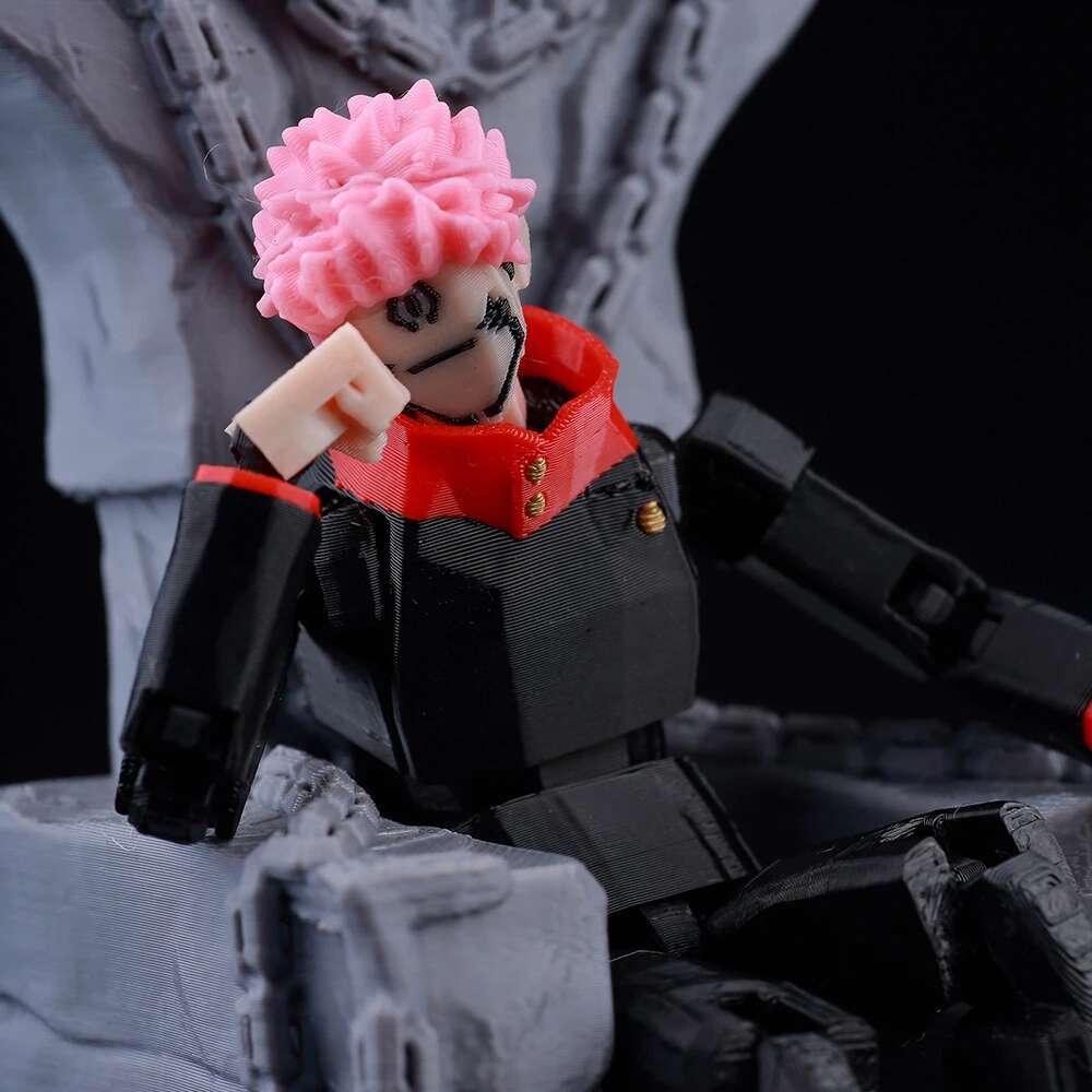 9L3D Печатный Счастливый Макет 13 Jujutsu Kaisen Рёмен Сукуна Аниме Многосуставные Игрушки-трансформеры Фигурки Манекен Модель