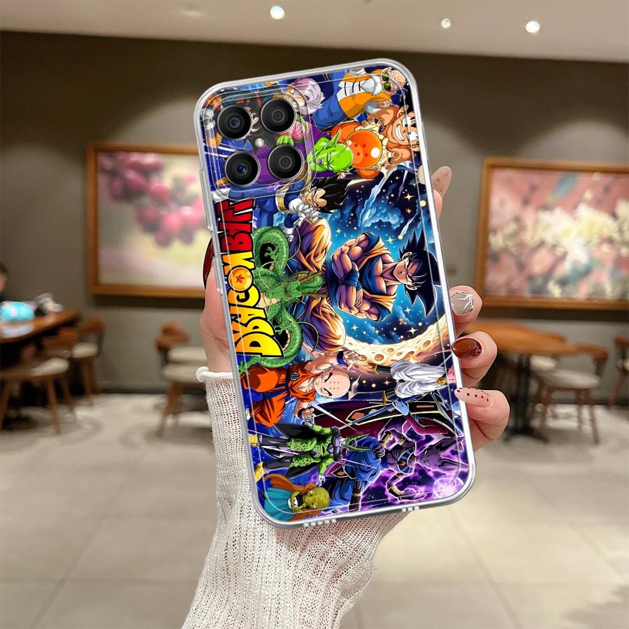 Мультяшный чехол Dragon Ball Anime для Honor 90 Lite X7b X8a X9b X8b X9a X8 Мягкая крышка для телефона