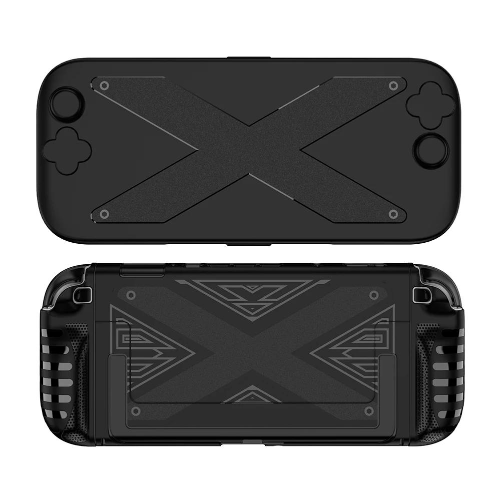 TPU+PC Case Ergonomic Handle Grip Cover Anti-Slip Protective Case Cover Host Shell for Nintendo for Switch 2 Console Accessories