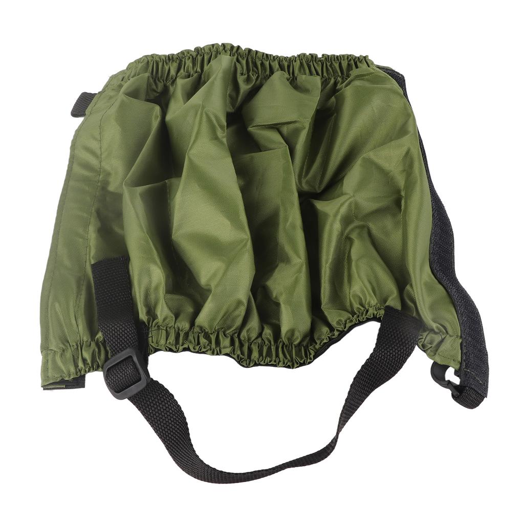 1 Pair Hiking Leg Gaiters Polyester Waterproof Legging Gaiters for Camping Mountain Climbing Fishing