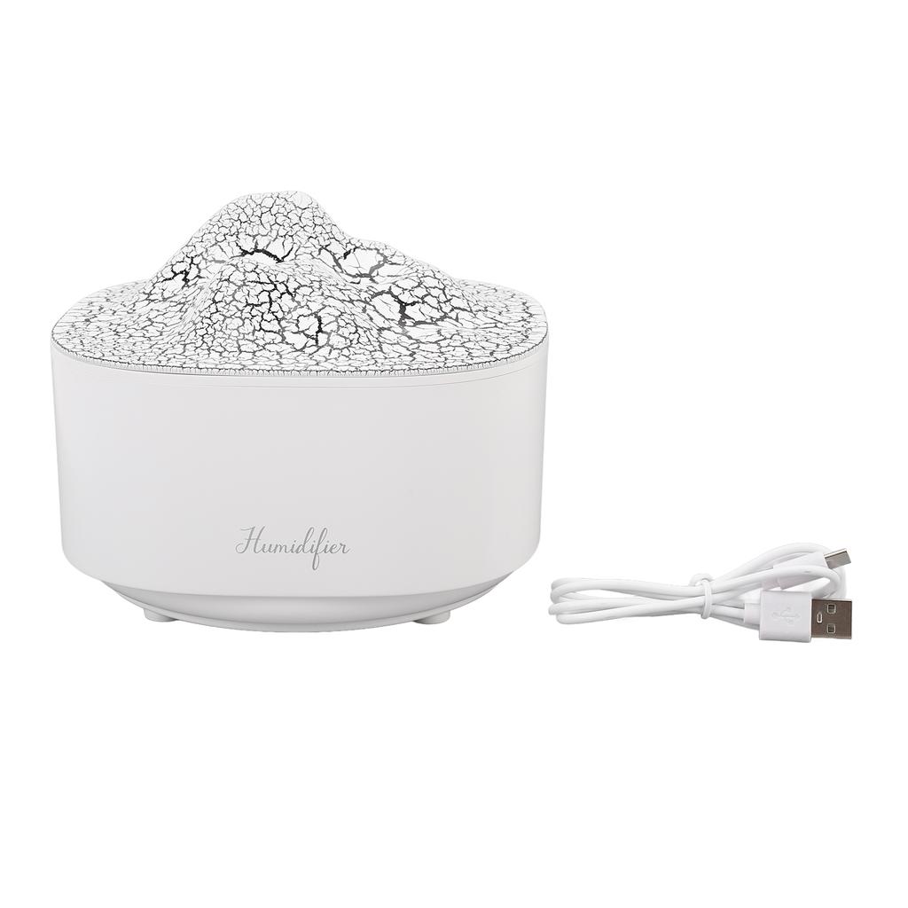 Ароматерапевтический диффузор-увлажнитель с цветной светодиодной подсветкой Lava Mountain 1,5 л USB-диффузор эфирных масел