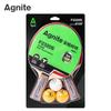 Ракетка для настольного тенниса Agnite двухсторонняя перевернутая резина