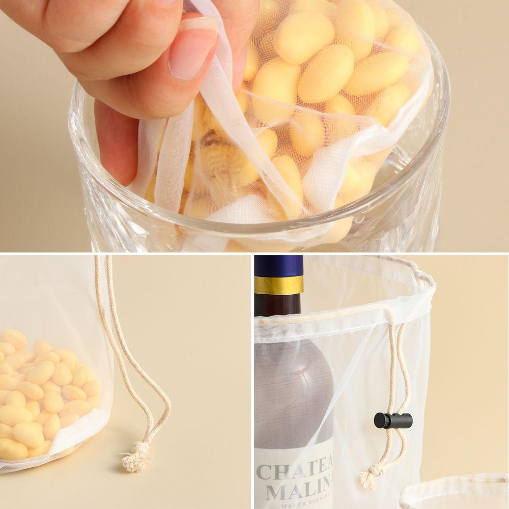 Purpose Food Special Colander Nut Milk Bag Cheese cloth Coffee Filter Nylon Fine Mesh Wine Strainer