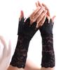 Women's Summer Lace Wrist Covers with Hollow-Out Sleeves for Tattoos and Scars