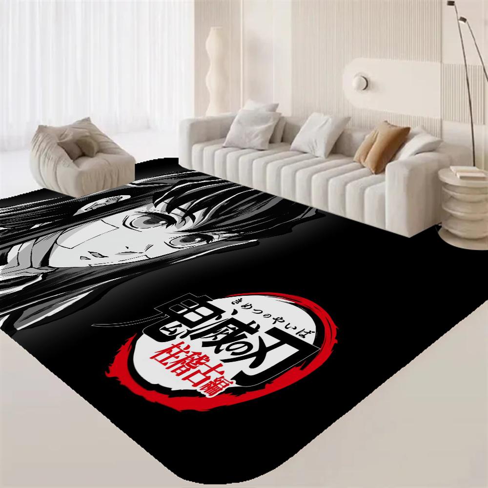 Аниме Муичиро Токито Ковер для прихожей Моющийся Нескользящий Коврик для зоны дивана и кресел в гостиной Кухонный коврик Прикроватный коврик