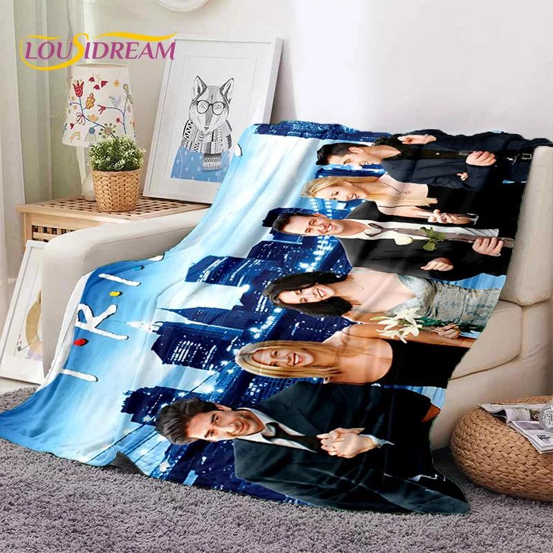 New Friends Classics TV 3D Soft Flannel Blanket for Beds Bedroom Sofa Picnic,Throw Blanket for Cover Outdoor Leisure Kid Gift