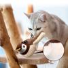 Interactive Cat Toys Rechargeable Flying Bird Cat Toy Chirping Flapping Bird Can Add Catnip Touch Activated Plush Toy
