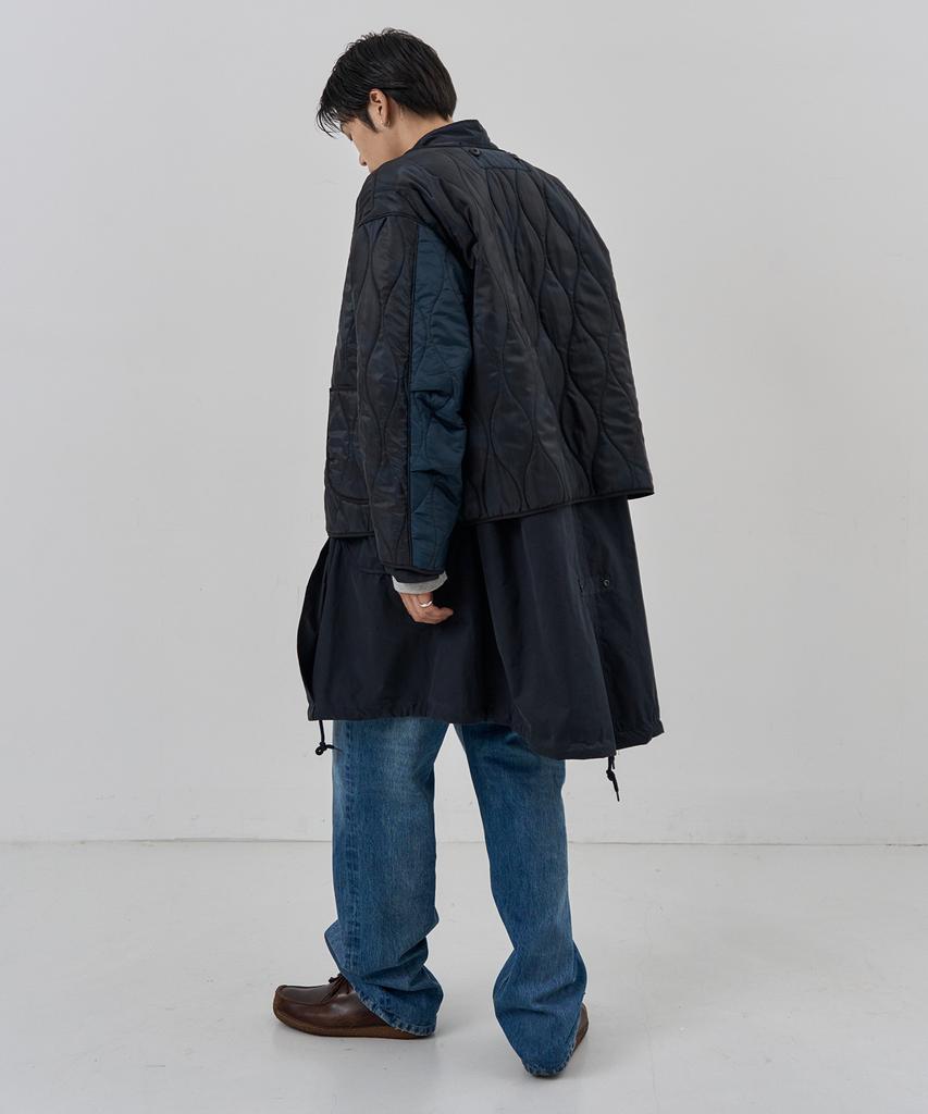 NUAKLE (M) Double Layer Field Parka_Navy