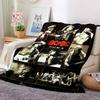 Acdc Flannel Blanket Throw Blanket Soft Warm Sofa Bed Camping Car home Decor Unique Christmas Gift C930257