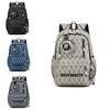 Stylish Spring New Unisex Backpack Casual Travel Bag For Students In Gray Blue Black