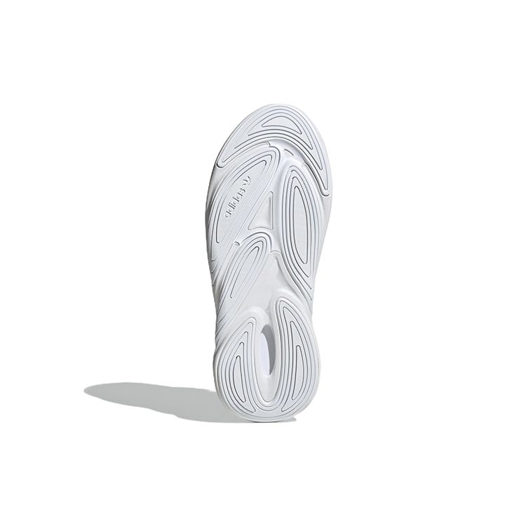 Adidas Ozelia Черно-белые женские кроссовки Core-Black Cloud-White Acid-Red GW0593