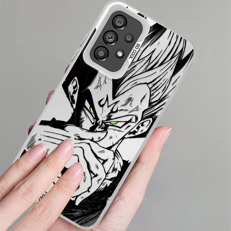 Чехол для телефона Dragon Ball Z Веджета Крутой для Samsung Galaxy A16 A34 A72 A32 A36 A54 A25 A73 A14 A56 A13 A23 A71 A12 A17 A52