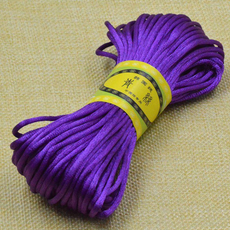 No. 5 Chinese Knotted Wire 20M Braided Thread Red Rope Bracelet Handmade Diy Accessories Materials