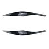 ABS Gloss Black Headlight Eyebrows Eyelid for BMW 3 Series E90 E91 2005 2006 2007 2008 2009 2010 2011 Sedan / Touring Stickers