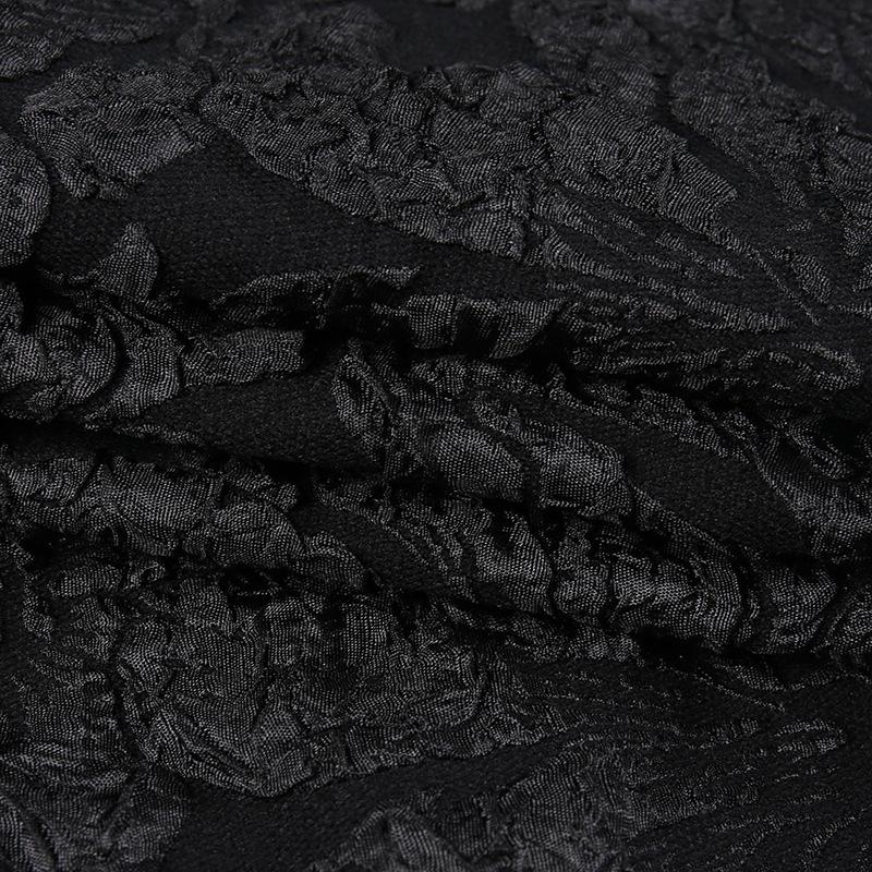 GMXIA Платье-плиссе на Хэллоуин, летний дизайн, однотонное платье-помпадур с перекрестным воротом для женщин