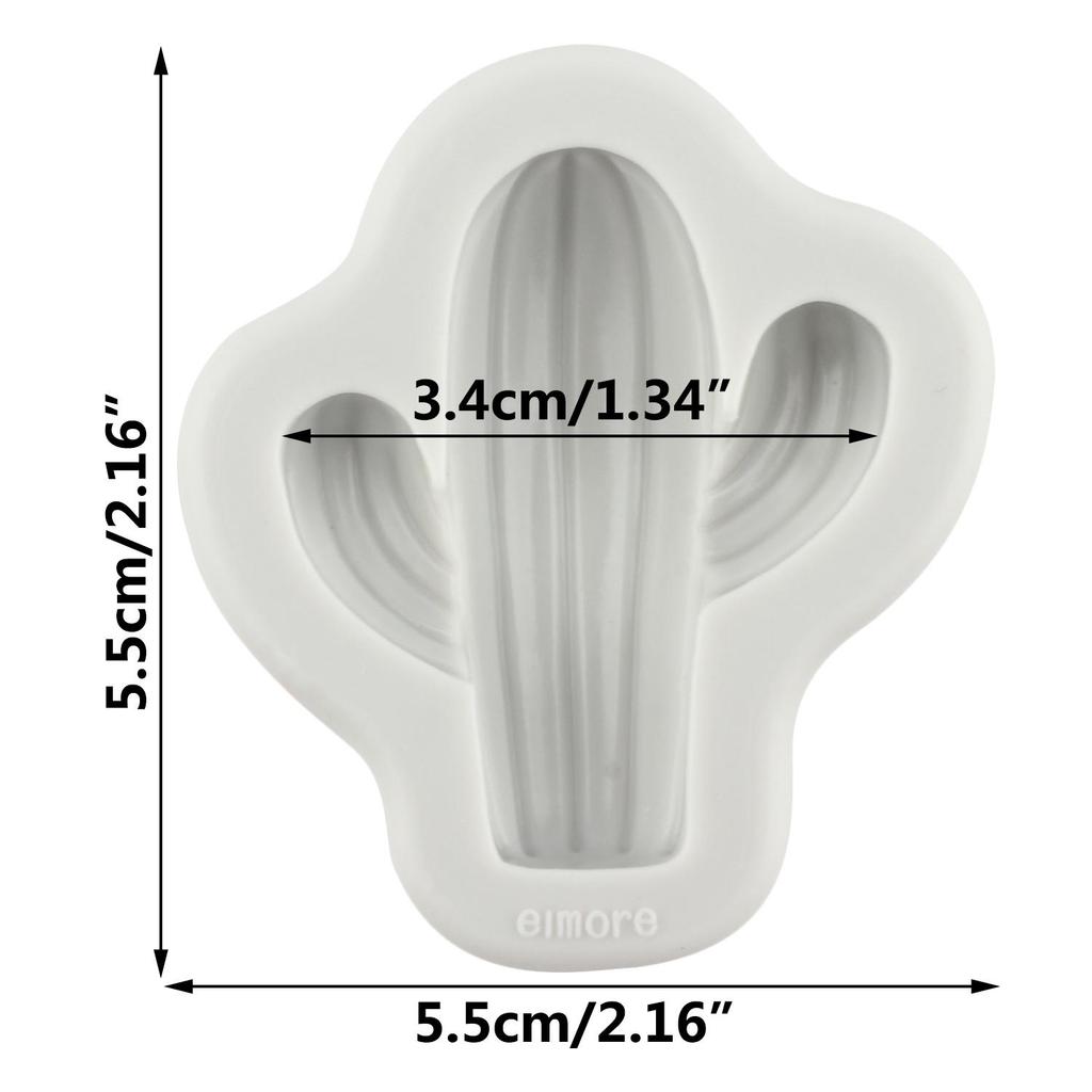 Силиконовые формы для кактусов Суккуленты Кактусы Форма для фондана Инструменты для украшения торта Топпер для кексов Форма для конфет шоколада мастики