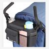 Сумка-органайзер для коляски Универсальная сумка для хранения коляски со съемным подстаканником на плечевом ремне