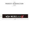 Декоративная наклейка на лобовое стекло автомобиля для Mini Cooper JCW Works R56 R50 F54 F55 F56 F57 F60 R52 R53 R55 R57 R58 R59 R60 R61