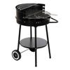 Charcoal Barbecue Wheels - DKD Home Decor - Metal - White
