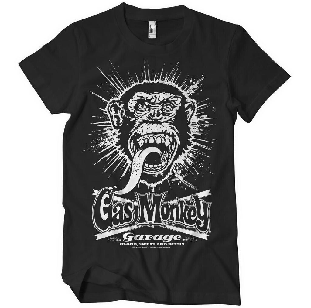 Licence Officielle Gas Monkey Garage Explosion T-Shirt
