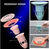 Shower Floor Drain Backflow Preventer Valve Sewer Core Drainage Insert Drain Plug Hair Catcher Gas Sealer Floor Strainer Trap Seal
