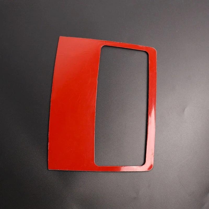 Наклейка на автомобиль для BMW 3 серии E90 E92 E93 2005-2012 Карбоновое волокно Задняя панель кондиционера Рамка Крышка Отделка