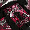 Летняя распродажа Унисекс Elfen Lied Люси Аниме Футболка Ню Каэдэ Манга Рубашка Футболка Хоррор АнимеТизер Женские с коротким рукавом - Мужские S...