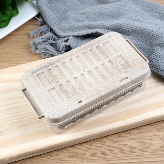 Коробка для резки масла с прозрачной крышкой, пищевая столешница, контейнер для масла, ящик для хранения, кухонные аксессуары