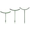Plant Support Stakes Stackable Half Round Plant Stakes Easy Assembly Stake Trellis Plant Cages for Indoor Outdoor Tomato Monstera Climbing Plants