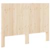 Headboard 140 x 104 cm Solid Pine Wood