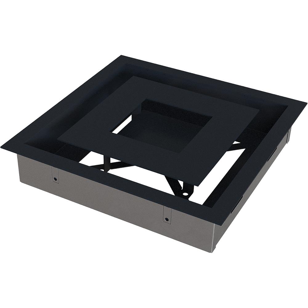Крышка вентиляционная WIND 22x22 графит