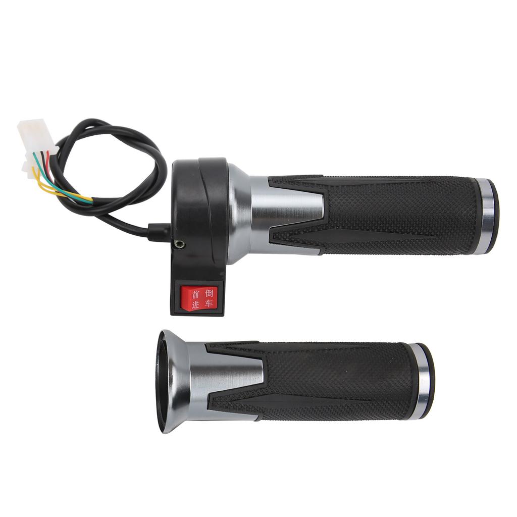 1Pair Throttle Handle Grips Handlebar for Electric Bicycles with Forward and Reverse Gear