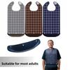 Waterproof Elderly Bib Large Size Eating Smock Comfortable Adult Feeding Bib  Adult Feeding
