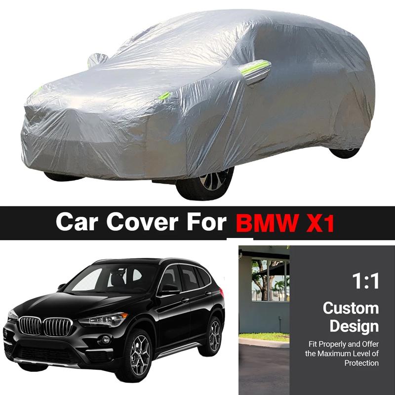 Полный чехол для автомобиля BMW X1 2009-2022, уличный, для внедорожника, летний, защита от УФ-лучей, от солнца, снега, дождя, пыли