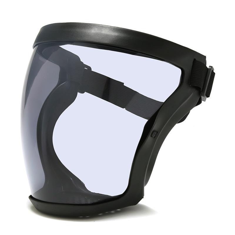 High-Definition Transparent Anti-Droplet Face Shield with Dustproof Riding Goggles 968