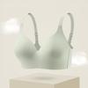 Women Bra Adjustable Shoulder Strap Push-up Anti-snagging Solid Color Full Coverage Wire-free