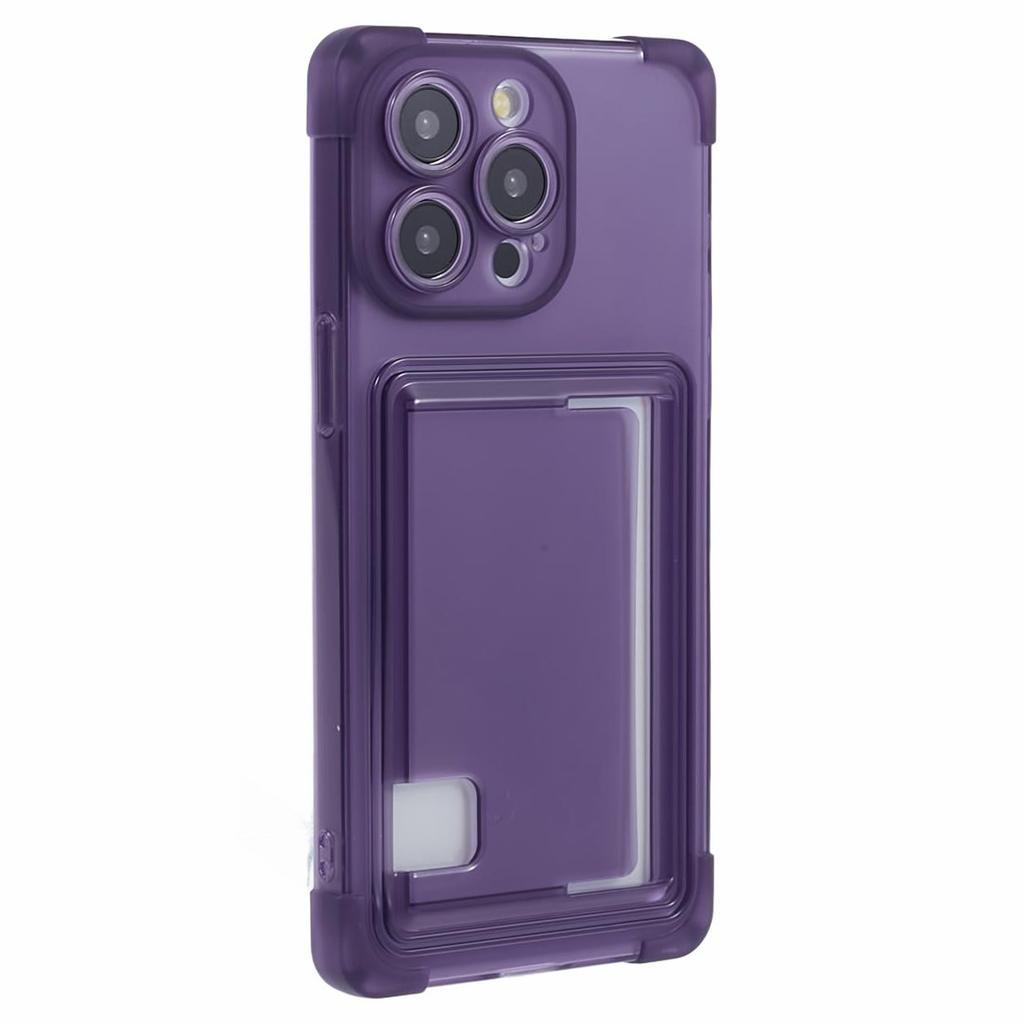 HRX Series for iPhone 13 Pro Card Slot Case Drop-proof TPU Cover
