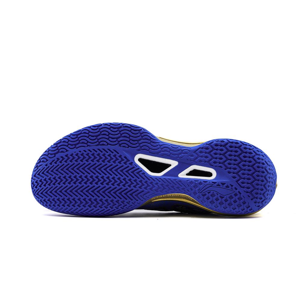 Li Ning Blade 5 V2 Амортизирующие Нескользящие Дышащие Низкие Баскетбольные Кроссовки Мужские Синие ABAV061-3