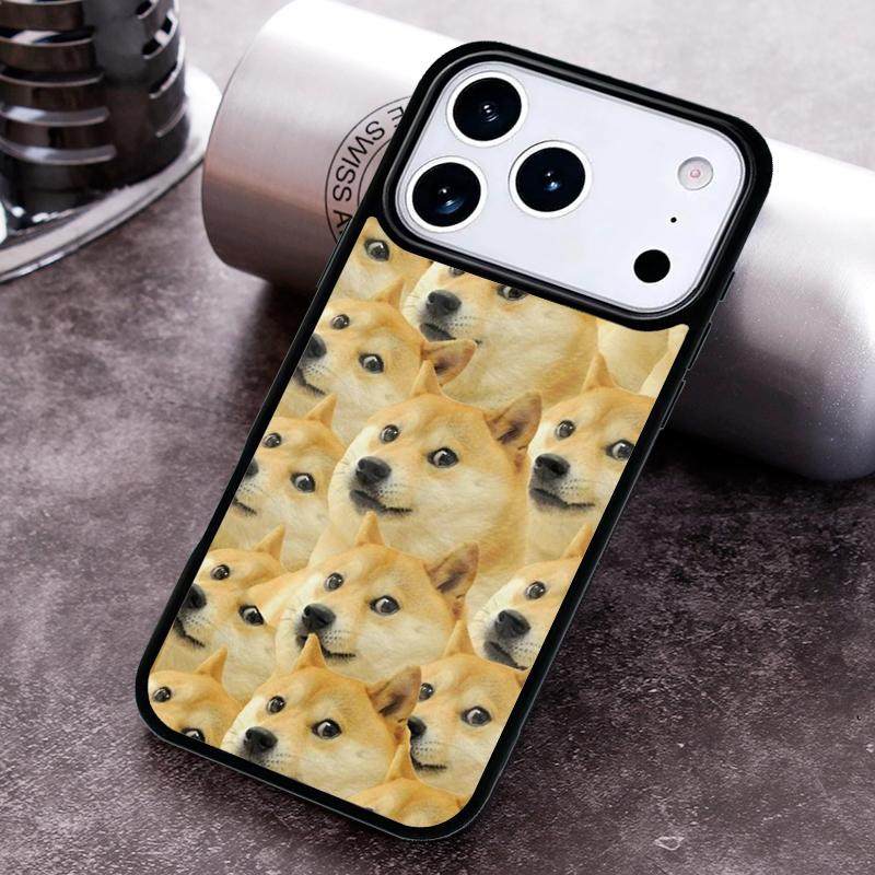 Чехол для телефона с мемом Доге Кабосу для iPhone 17 16 15 14 13 12 11 Pro Max Plus 17Air Мягкий силиконовый чехол