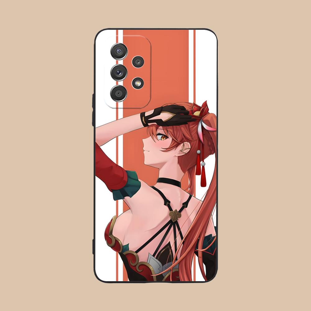 HSR Guinaifen Matte TPU Mobile Phone Case for Samsung Galaxy M55 54 42 35 34 33 32 23 22 15 14 13 12 F55 5G Colorful Cover