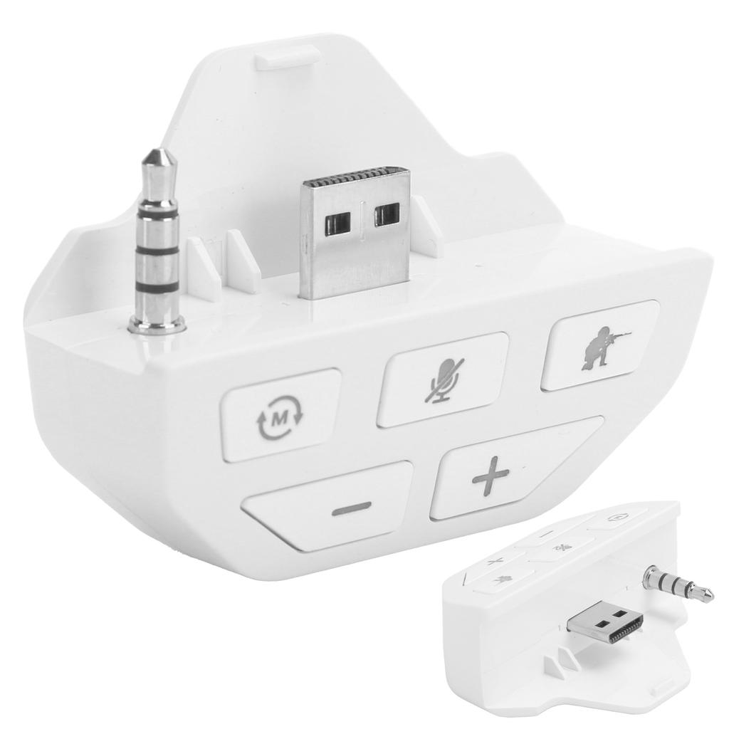 Headset Adapter Controller Adapter Headphone Converter for Wireless Gamepad