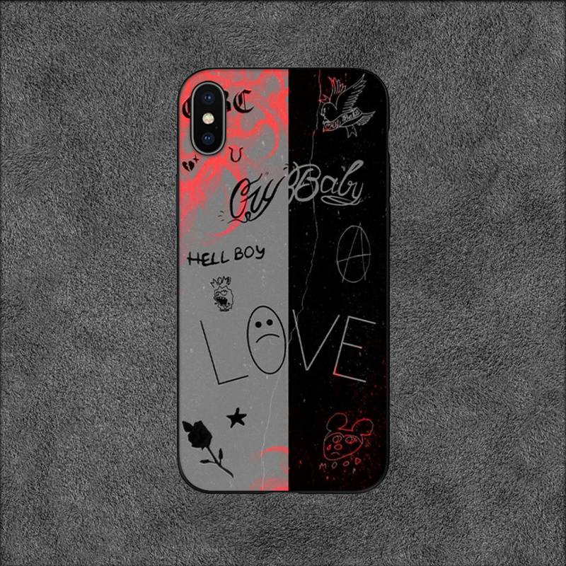 Lil Peep Рэпер iPhone Samsung Galaxy Redmi Xiaomi Note S A 16 15 14 13 12 11 20 21 22 23 53 54 Pro Plus Ultra Силиконовый чехол