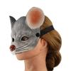 Cosplay Accessory For Women Men Half Face Mask Halloween Masks Mouse Face Cover 3D Animal Mask