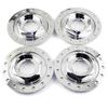Wheel Center Cap 150mm 4pcs Plated Silver Wheel Cover Center Cover