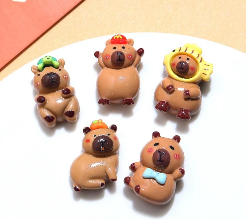 5 шт. DIY магнит на холодильник капибара рыба фугу магниты скандинавский персонализированный домашний декор белая доска Po доска объявлений Главная
